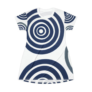 Geometric T-Shirt Dress