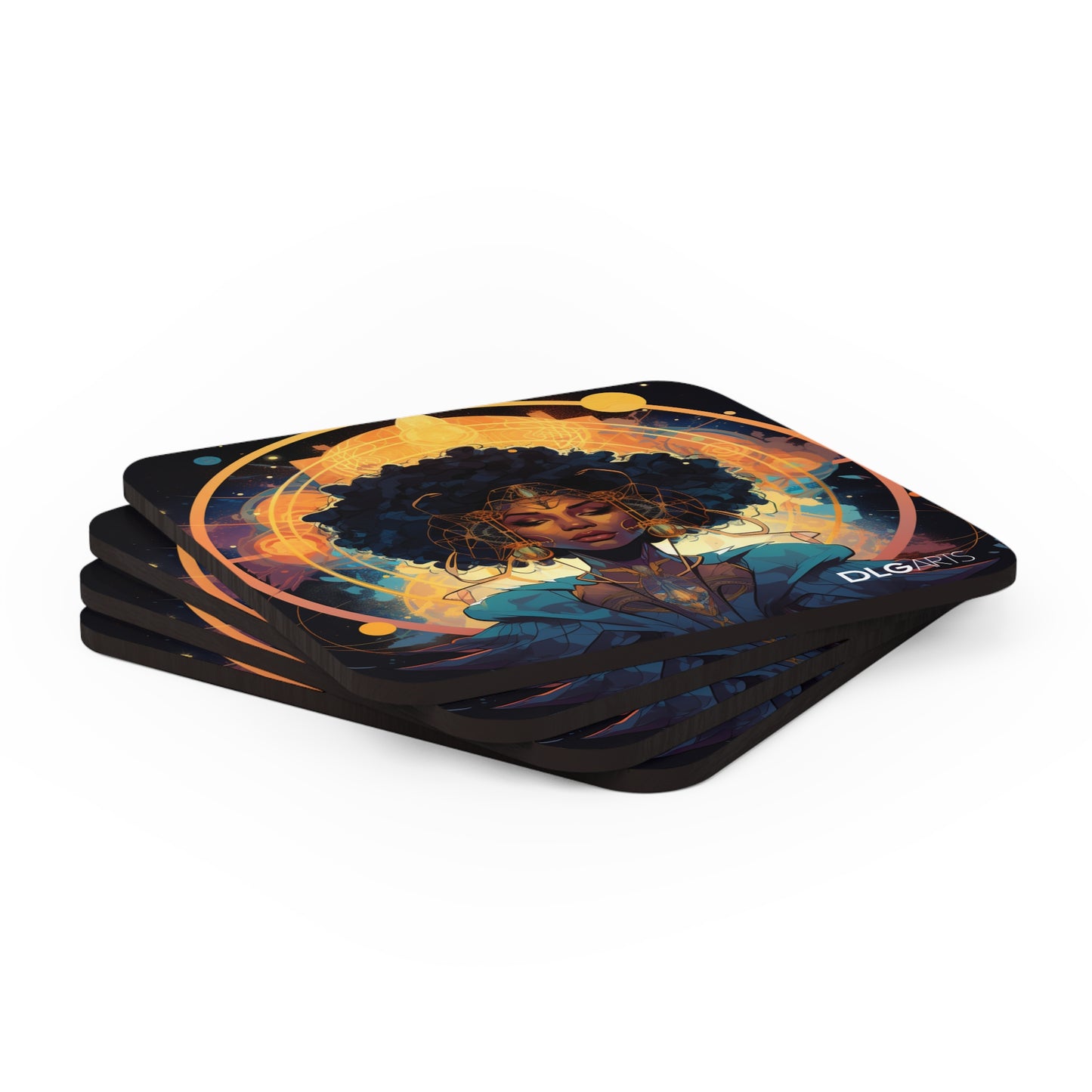 Universal Goddess Series V3 -Designer Coaster Set
