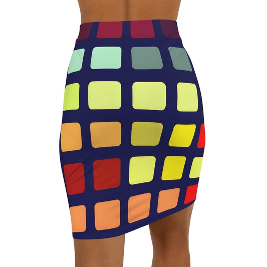 Electric Rainbow Skirt