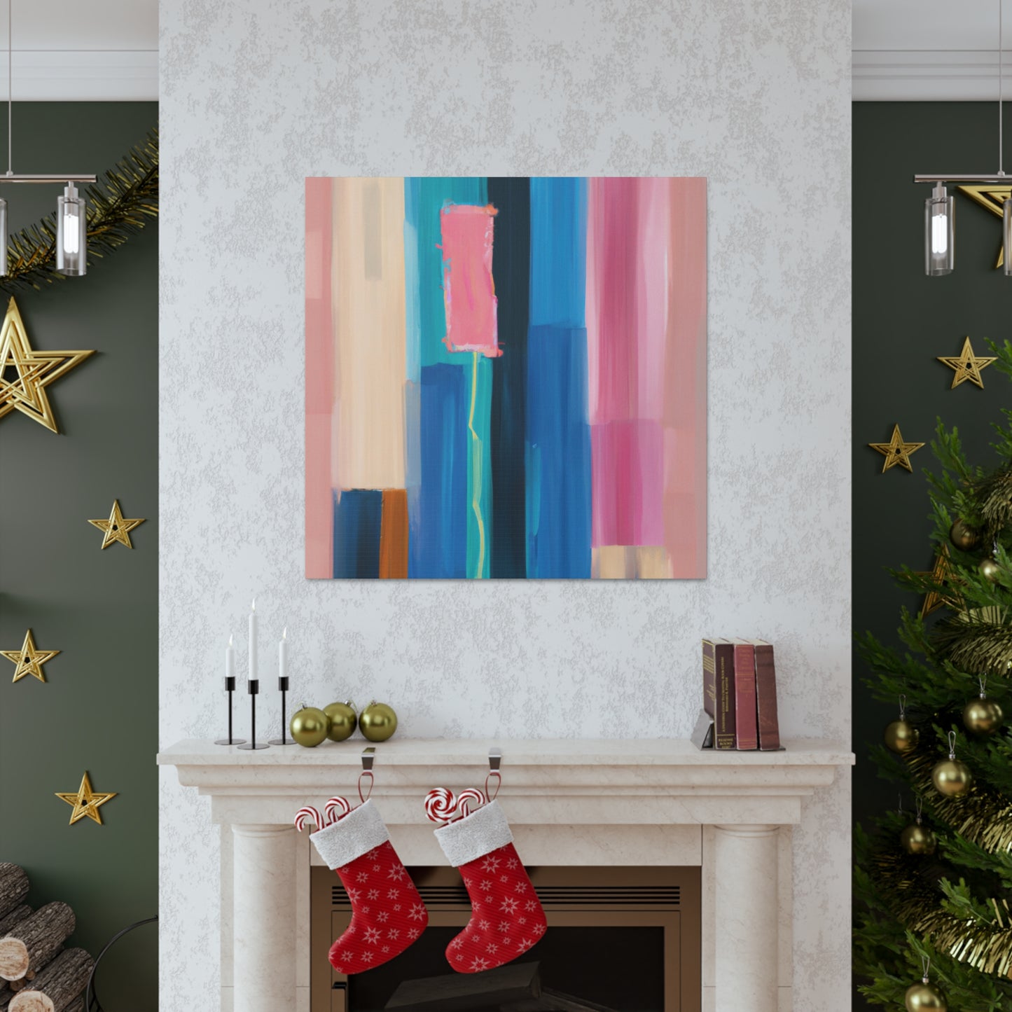 "All the Rainbow's Promise"-Canvas