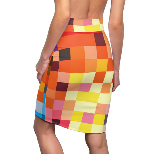 Electric Sun-ray Skirt