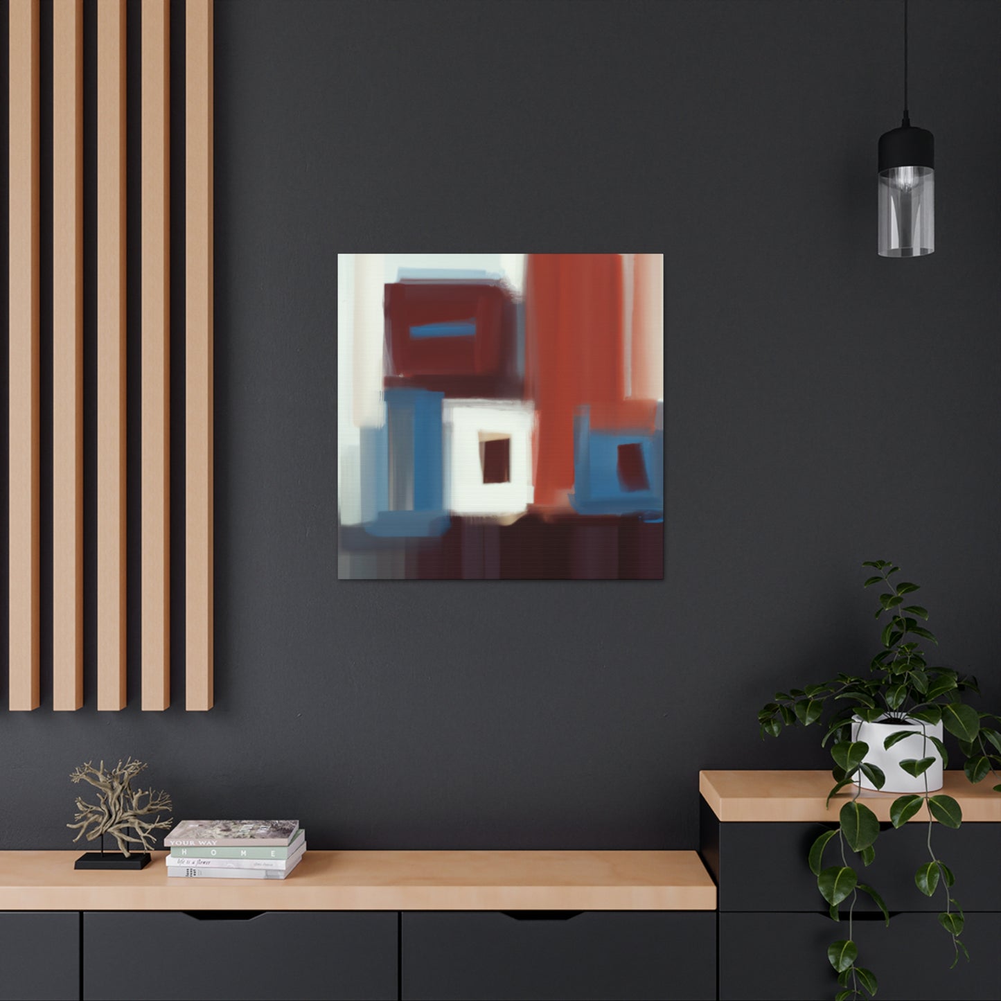 .
"The Vivid Palette".-Canvas
