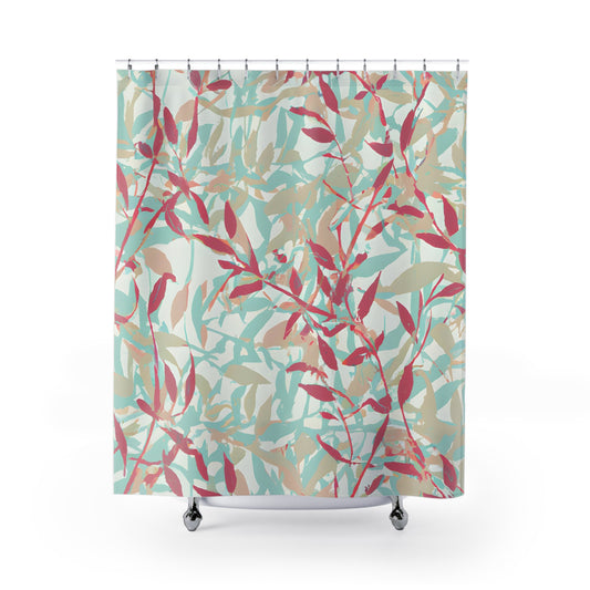 Willow Wildflower -Shower Curtain