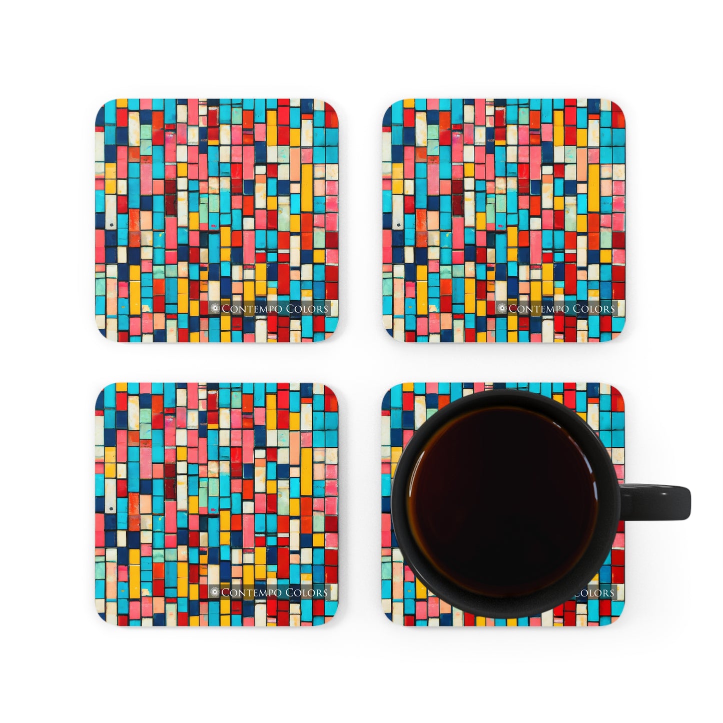 Melodic Mosaic -Designer Coaster