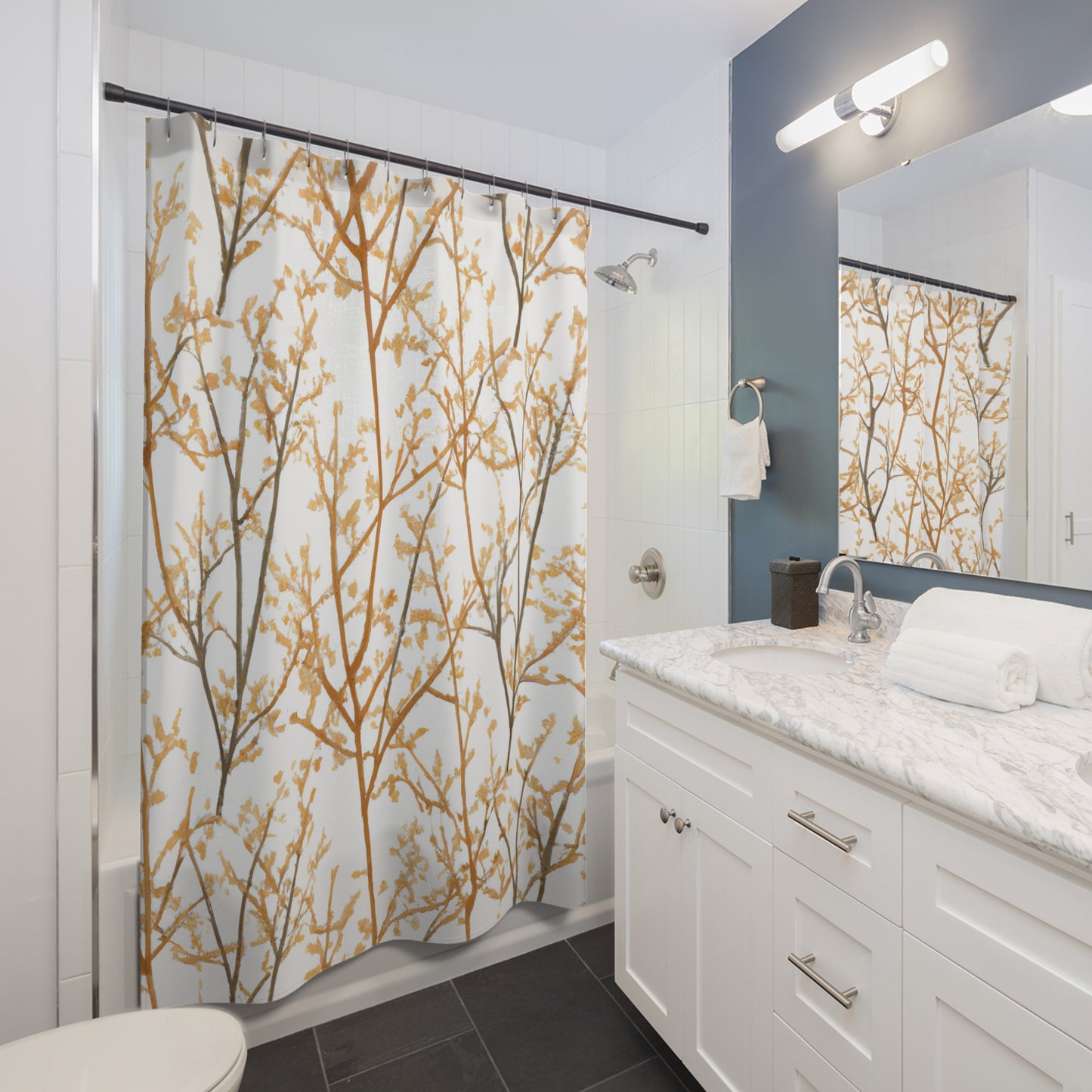 Cedar Bloom -Shower Curtain