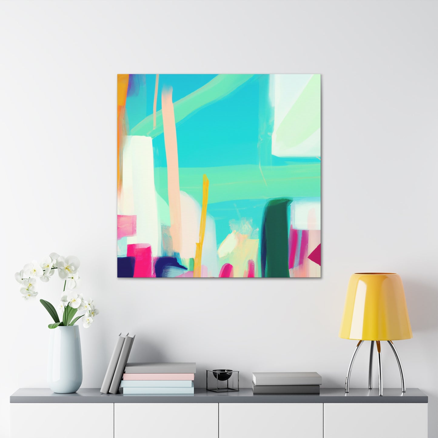 "The Colorful Celebration"-Canvas
