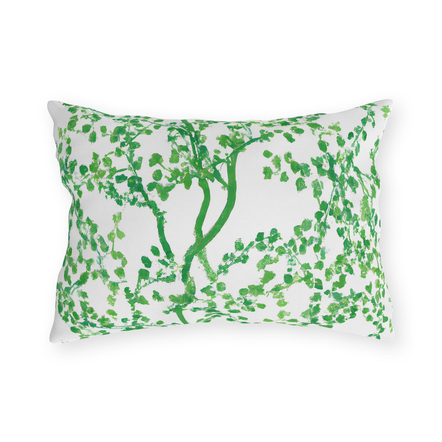 Rainbow Blossom -Outdoor Pillow