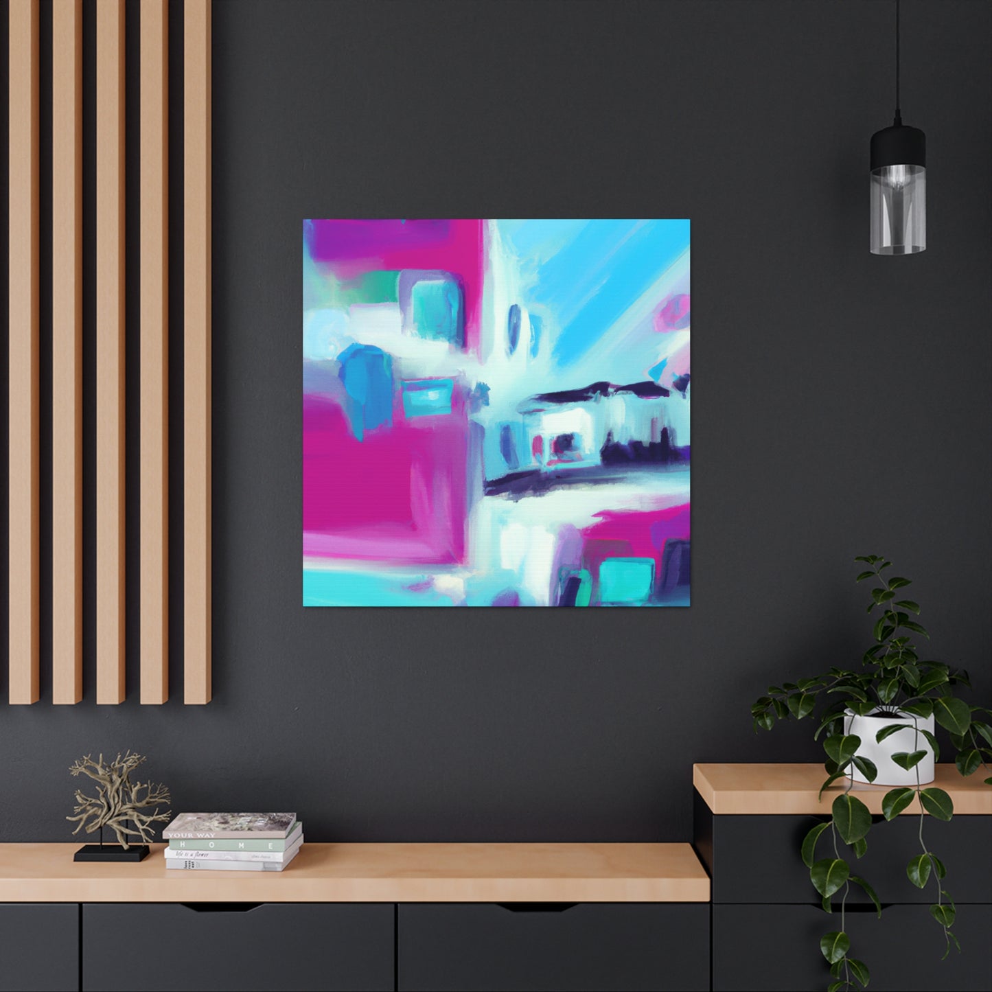 "Rainbow Dance"-Canvas
