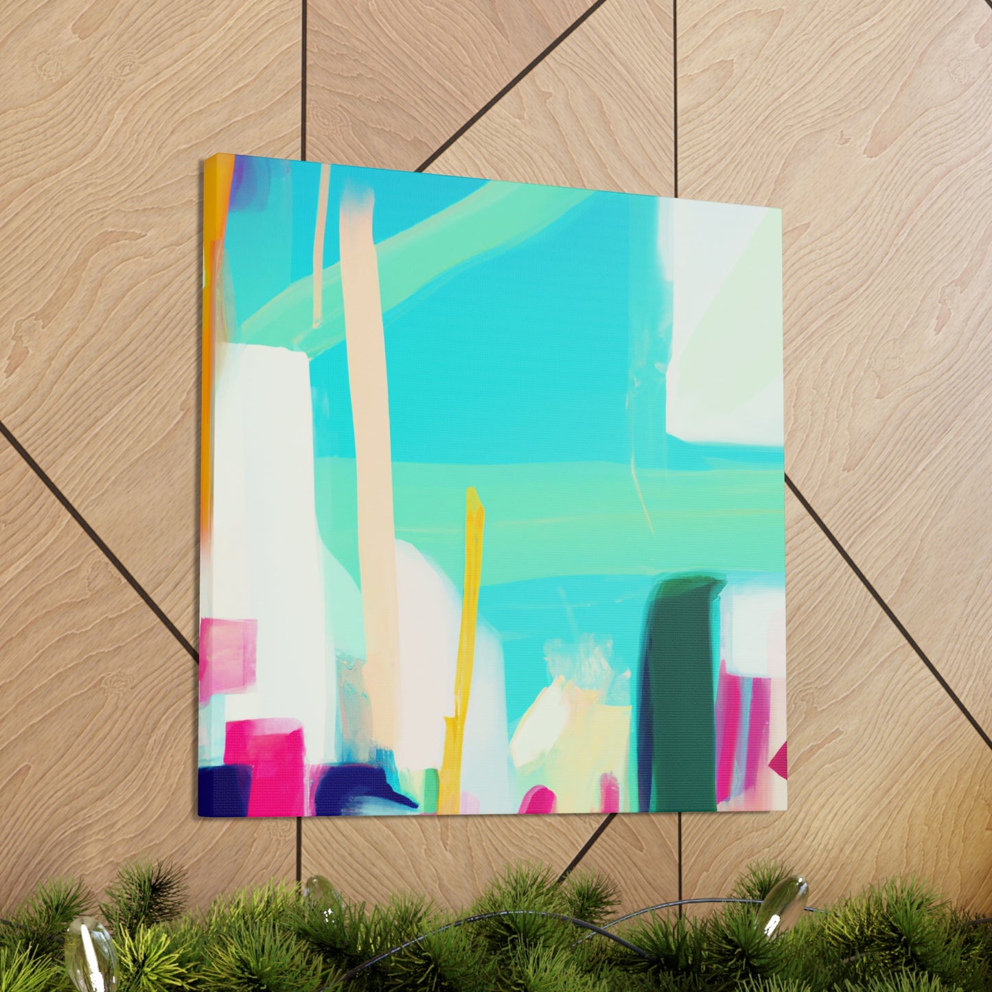"The Colorful Celebration"-Canvas