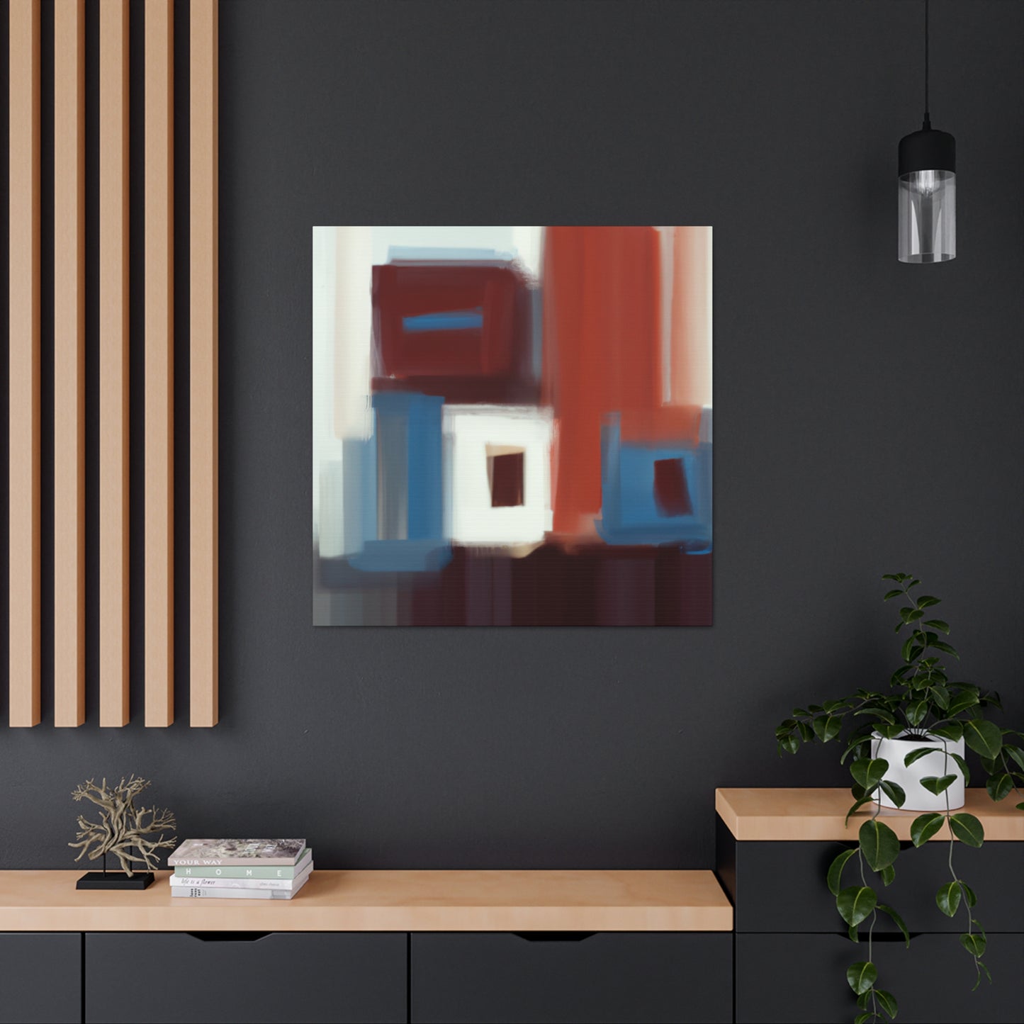 .
"The Vivid Palette".-Canvas