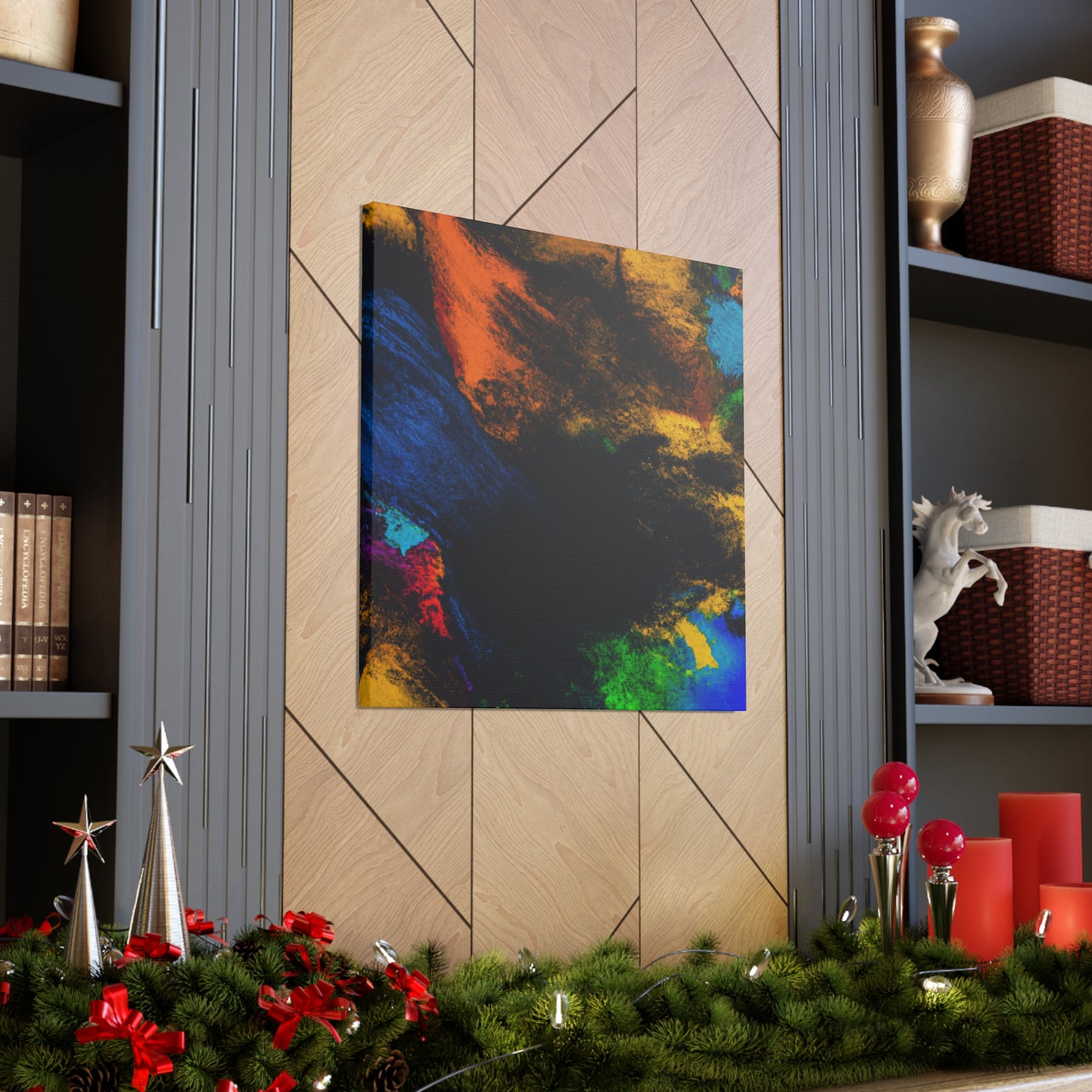 "Fireworks of Color"-Canvas