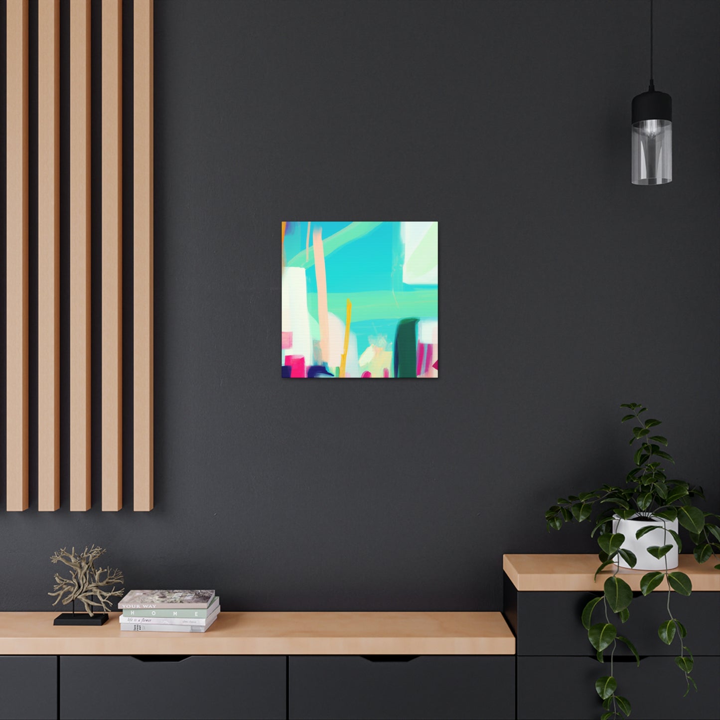 "The Colorful Celebration"-Canvas