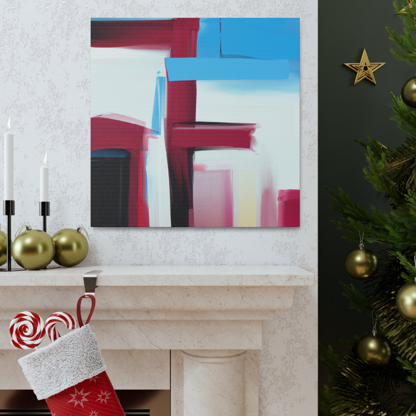 "Fiesta of Color"-Canvas