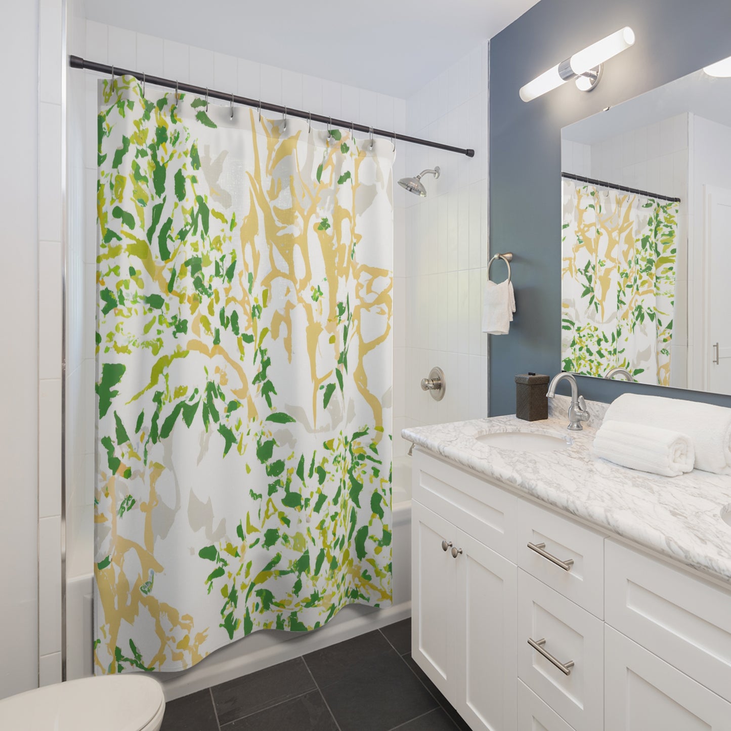 Wildflower Willow -Shower Curtain