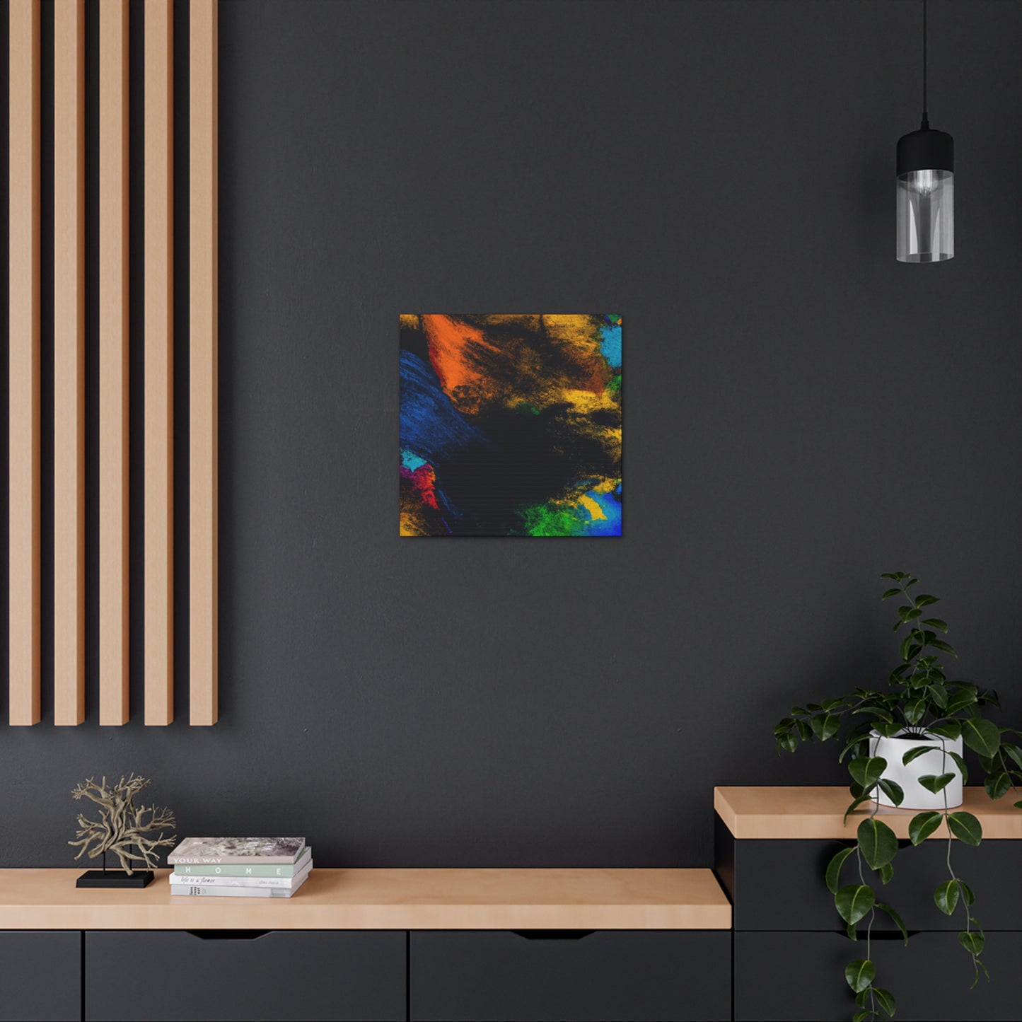 "Fireworks of Color"-Canvas