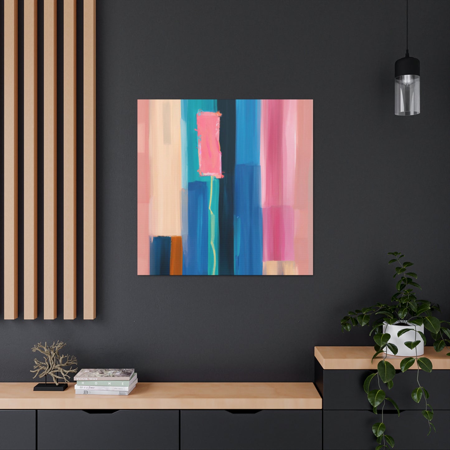 "All the Rainbow's Promise"-Canvas
