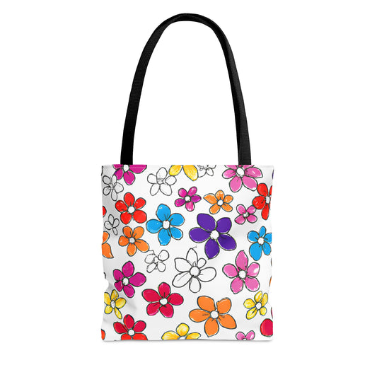 Floral Fun -Tote Bag
