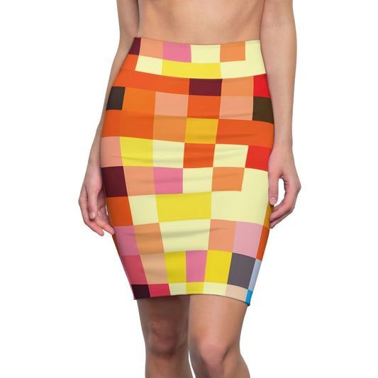 Electric Sun-ray Skirt
