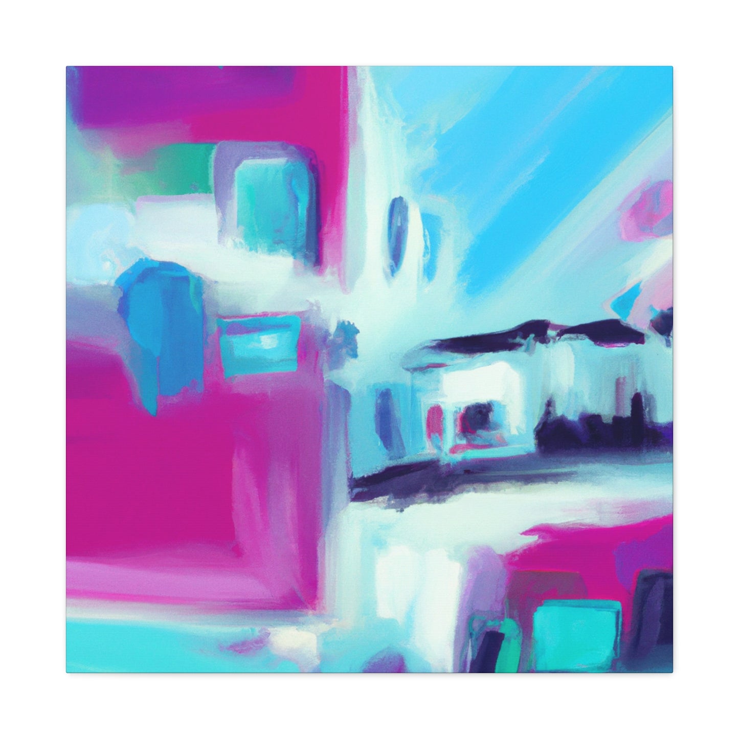 "Rainbow Dance"-Canvas