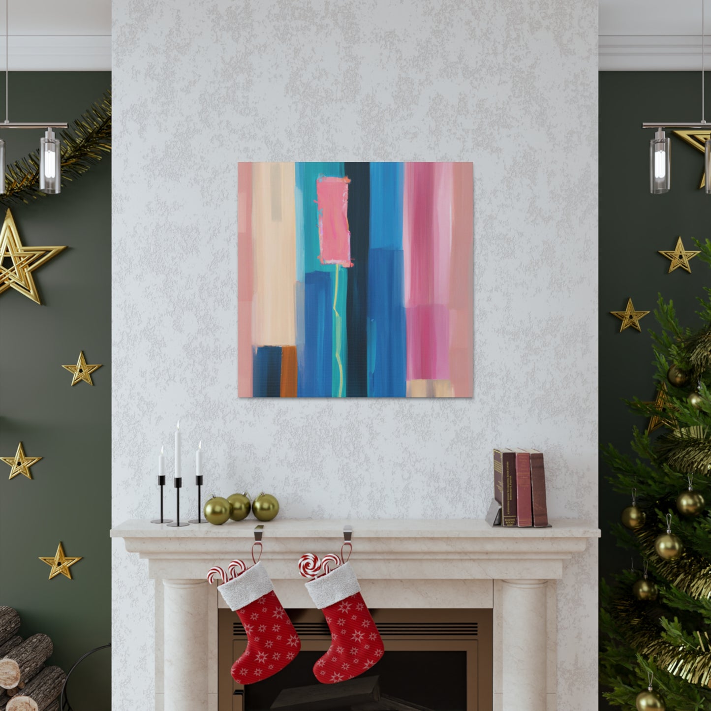 "All the Rainbow's Promise"-Canvas