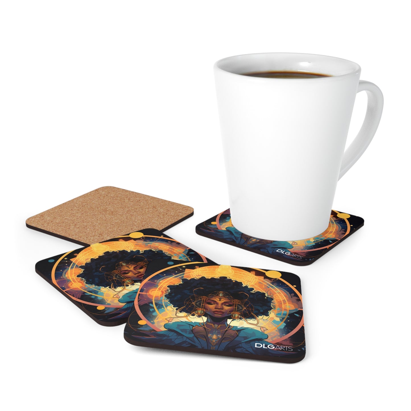 Universal Goddess Series V3 -Designer Coaster Set