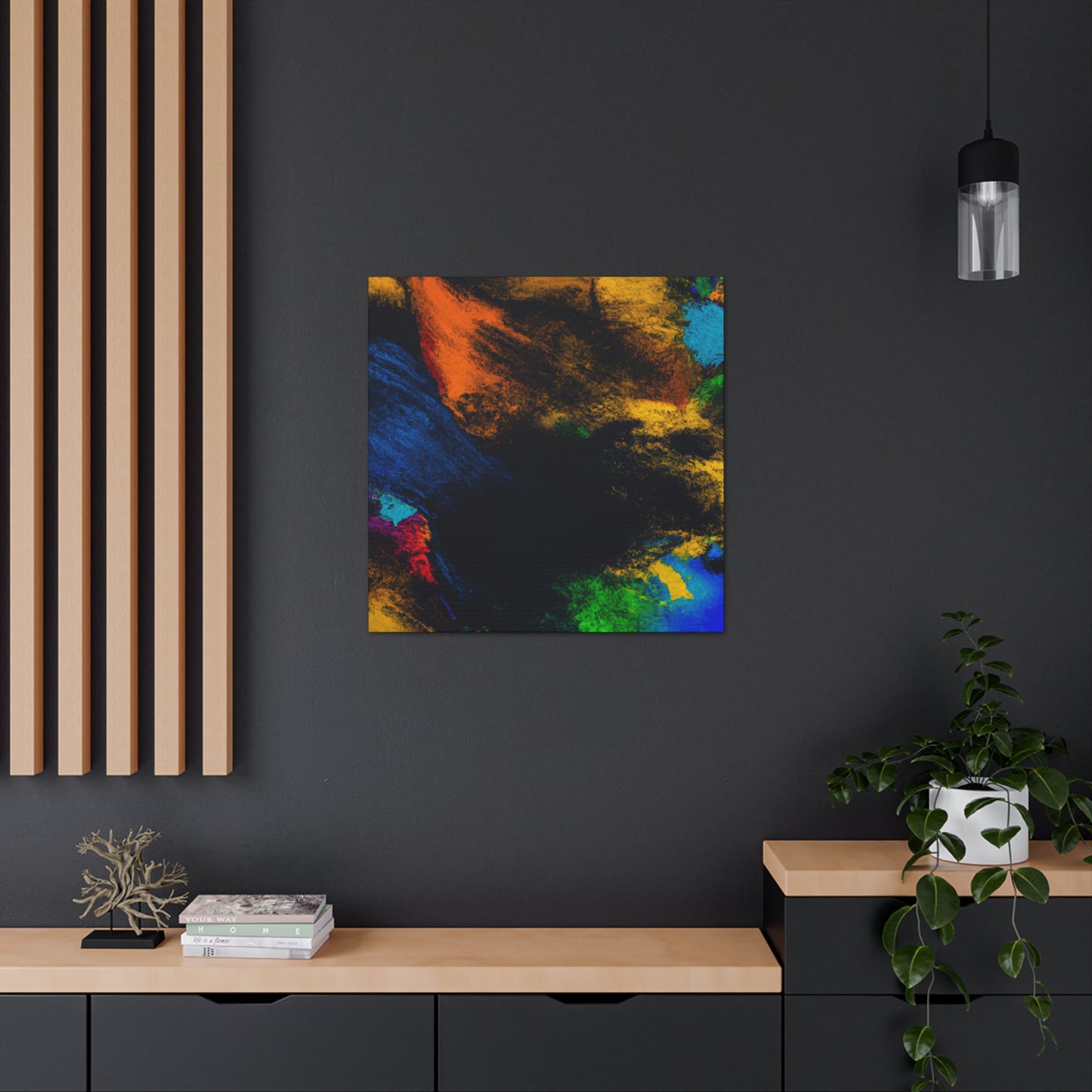 "Fireworks of Color"-Canvas