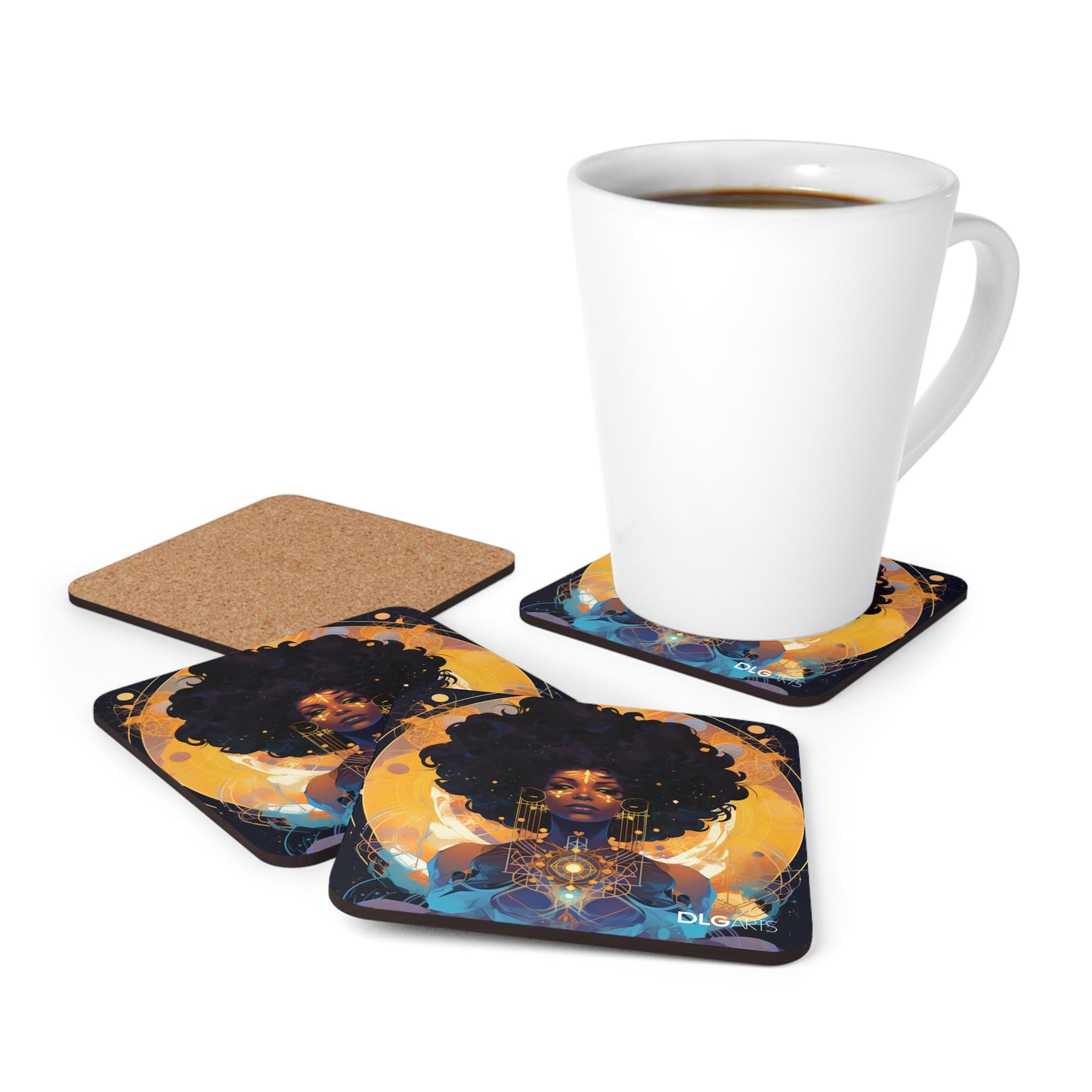 Nyota -Celestial Series Coaster Set
