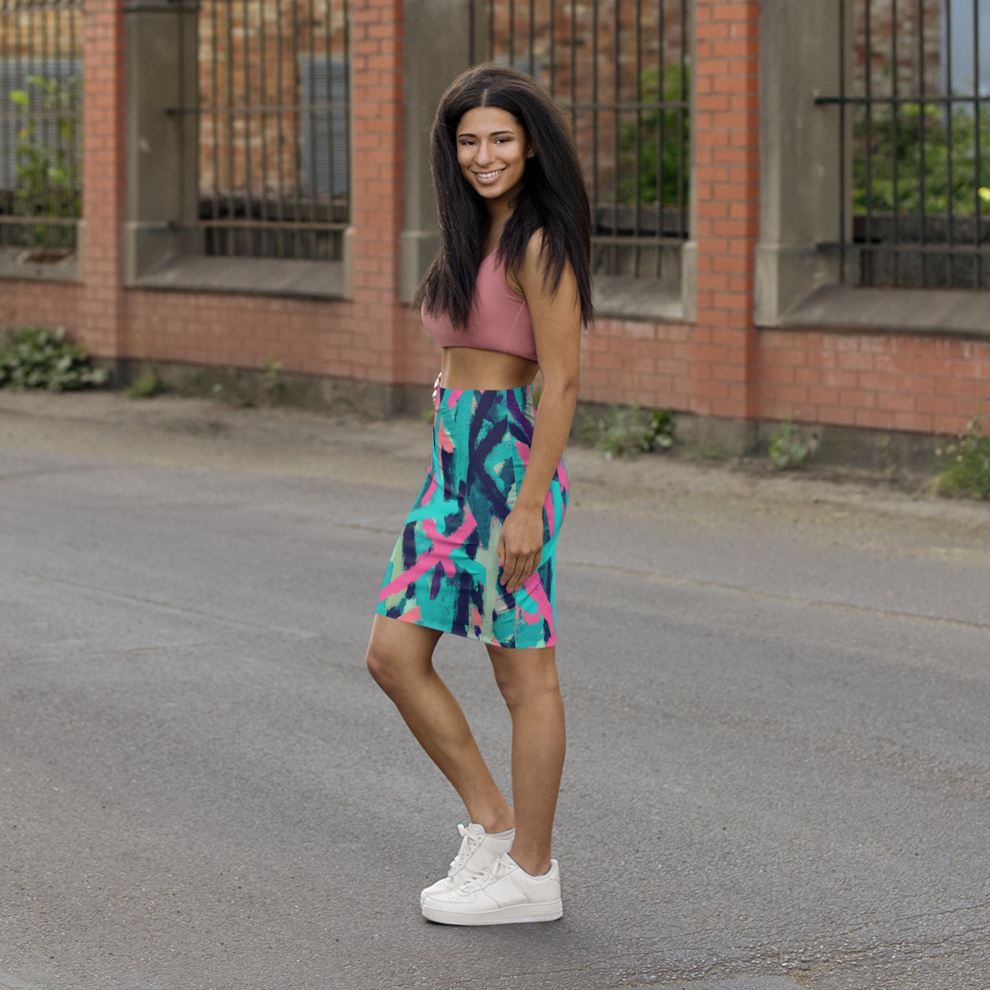 Vivid Petal Skirt