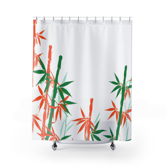 Bamboo Sage -Shower Curtain