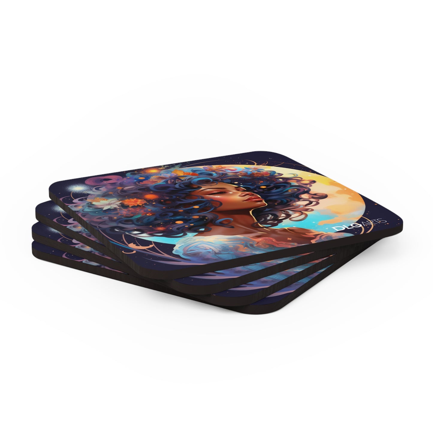 Universal Goddess Series V9 -Designer Coaster Set