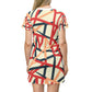 Fun Lines T-Shirt Dress