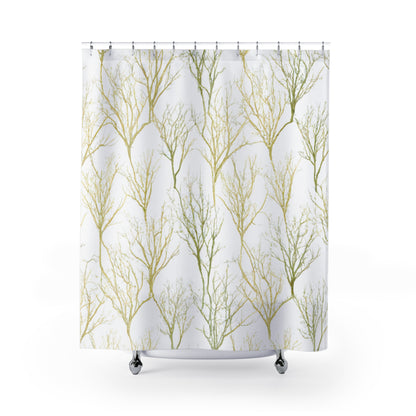 Iris Bloom -Shower Curtain