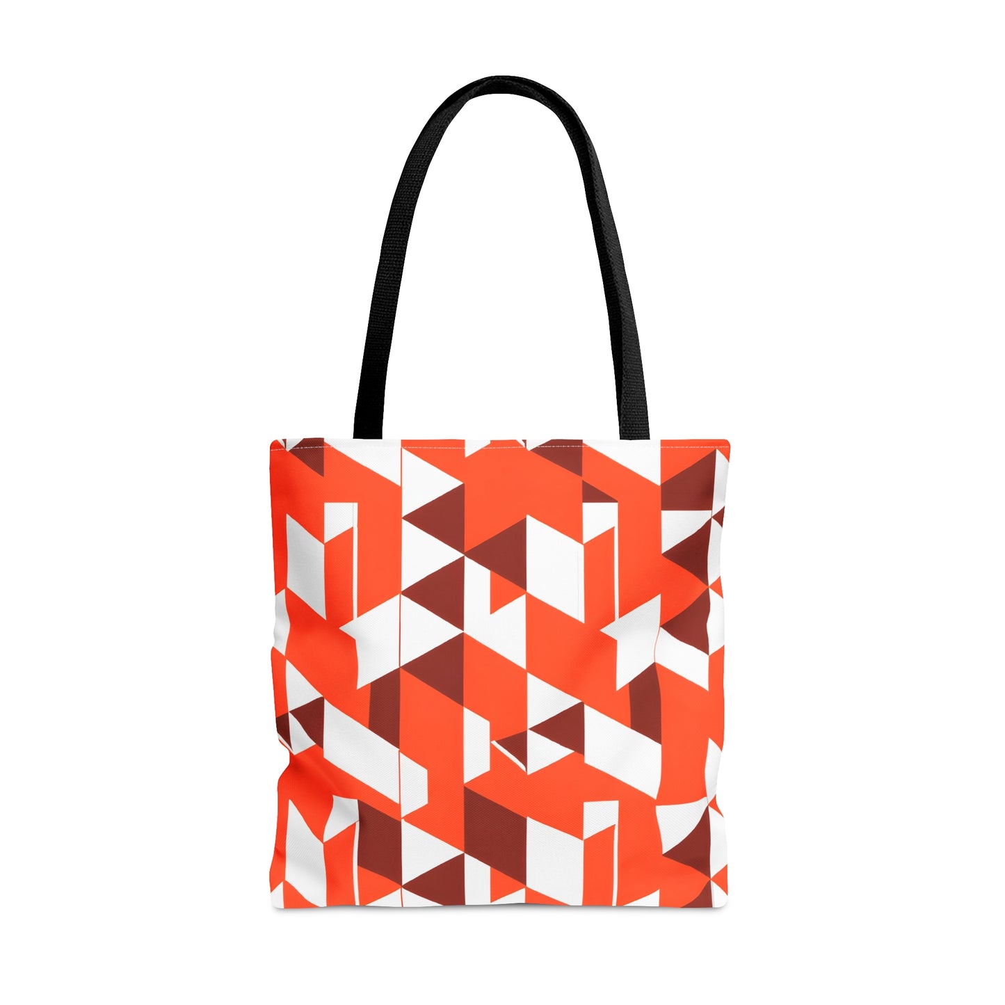 Geometric Orange -Tote Bag