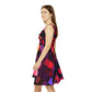 Pixel Poppin Skater Dress