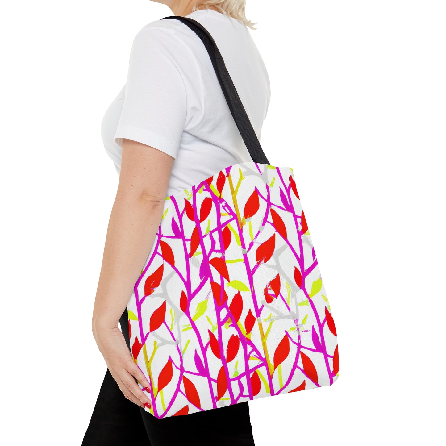 Colorful Branch Pattern -Tote Bag