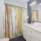 Bamboo Fiesta -Shower Curtain