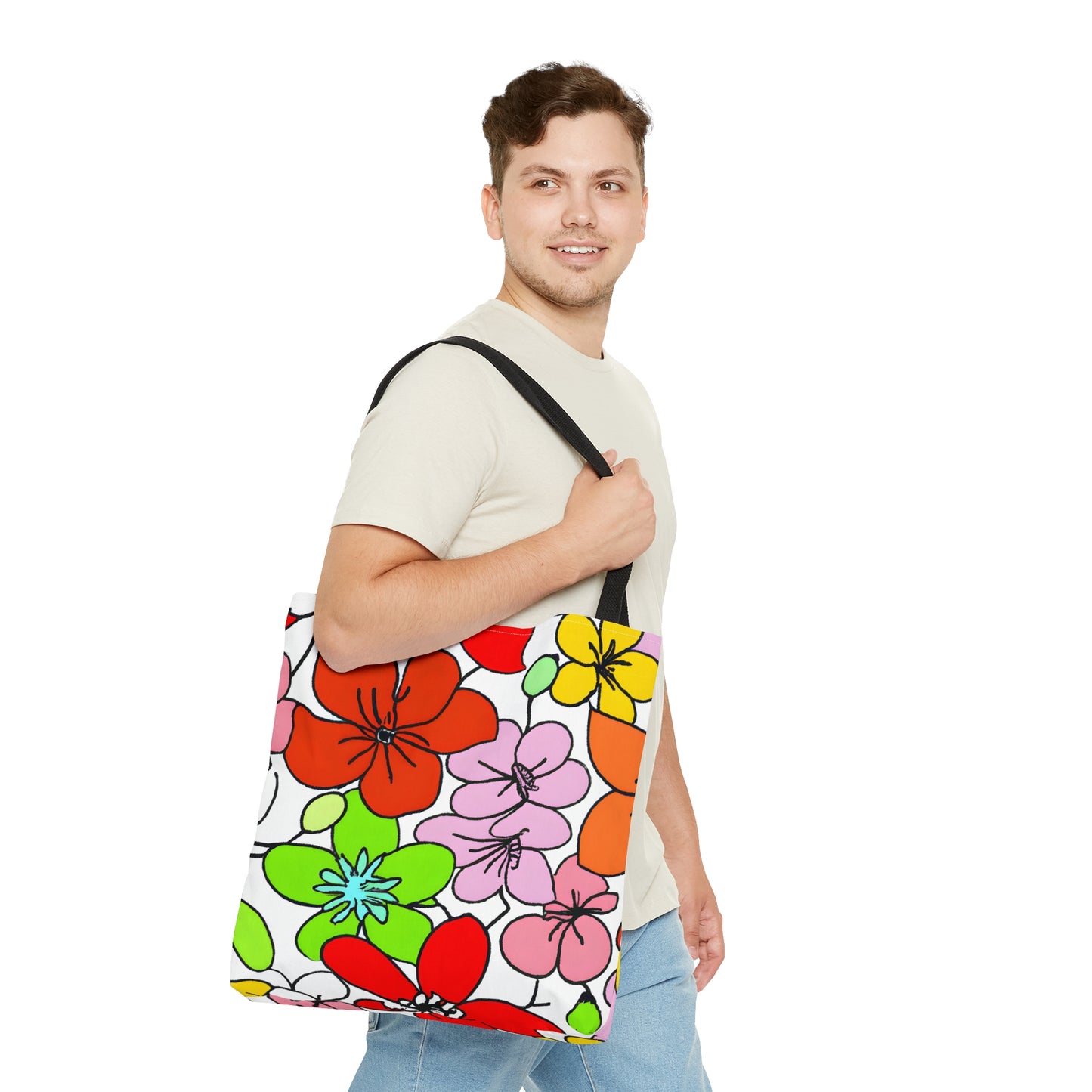 Flowers on Parade -Tote Bag