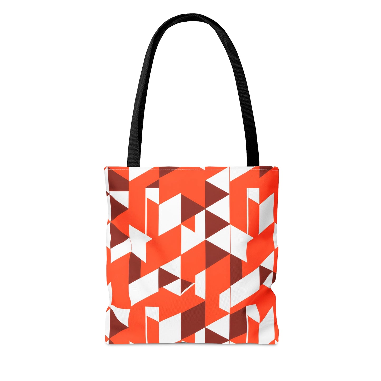 Geometric Orange -Tote Bag