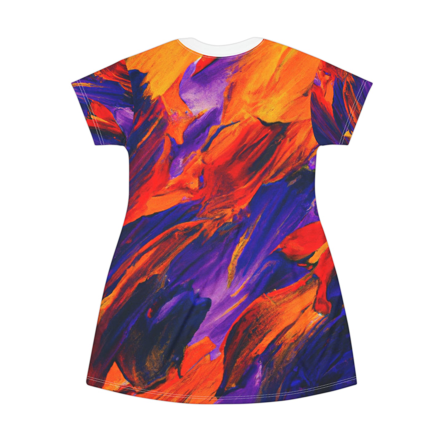 Symphony of Color T-Shirt Dress