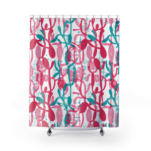 Pink pedals -Shower Curtain