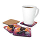 Mr. Devon -Black Nouveau Coaster Set