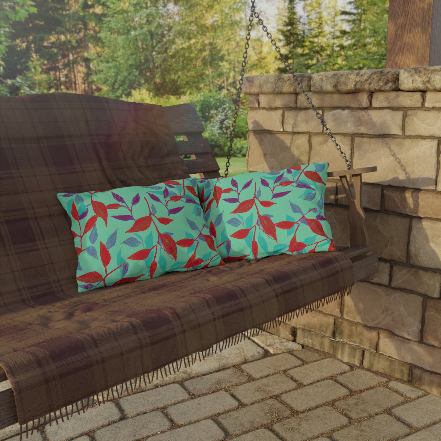 Pine Blossom -Outdoor Pillow