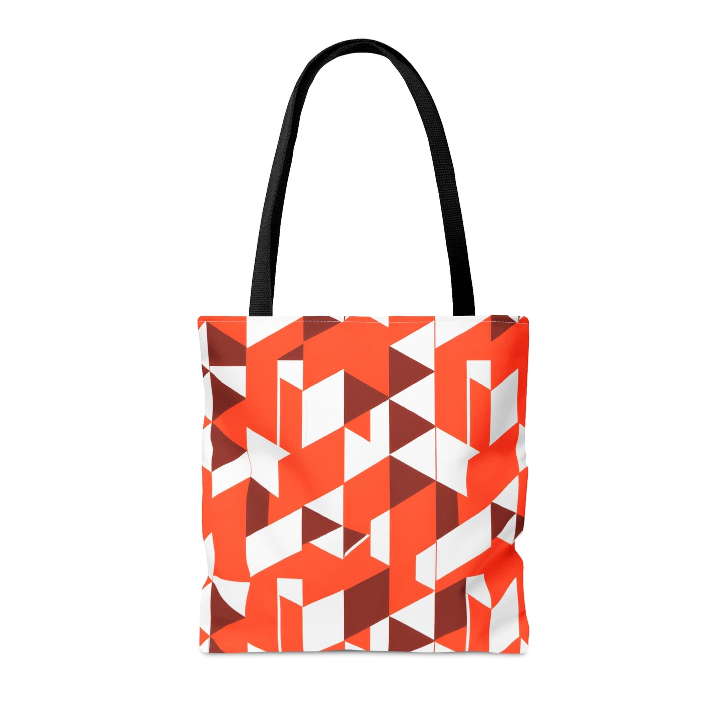 Geometric Orange -Tote Bag