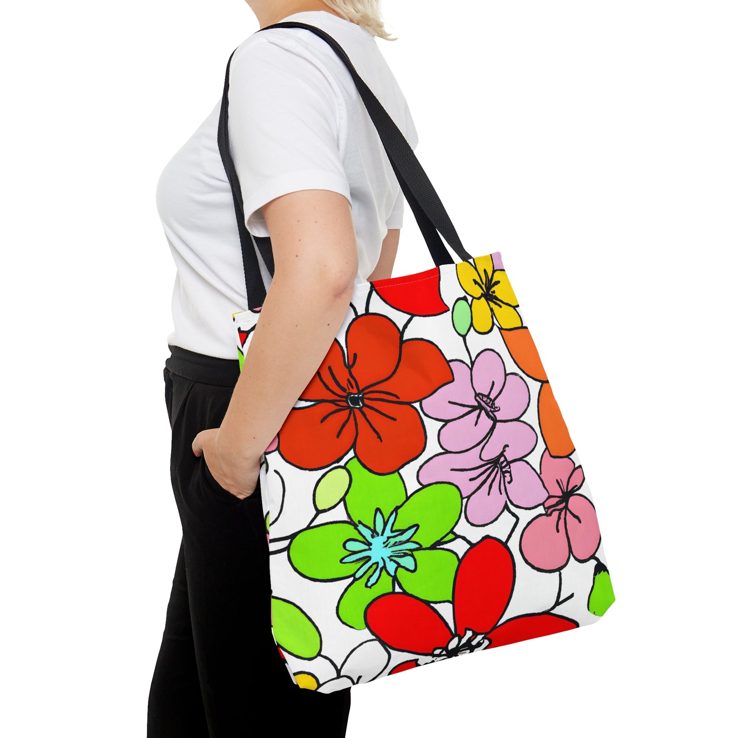 Flowers on Parade -Tote Bag