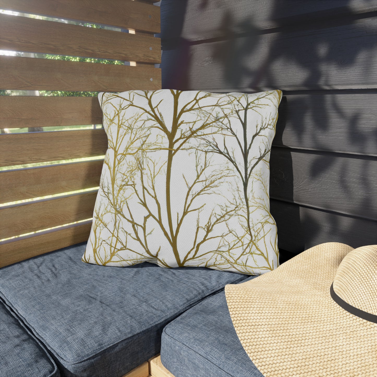 Sky Wood Maple -Outdoor Pillow