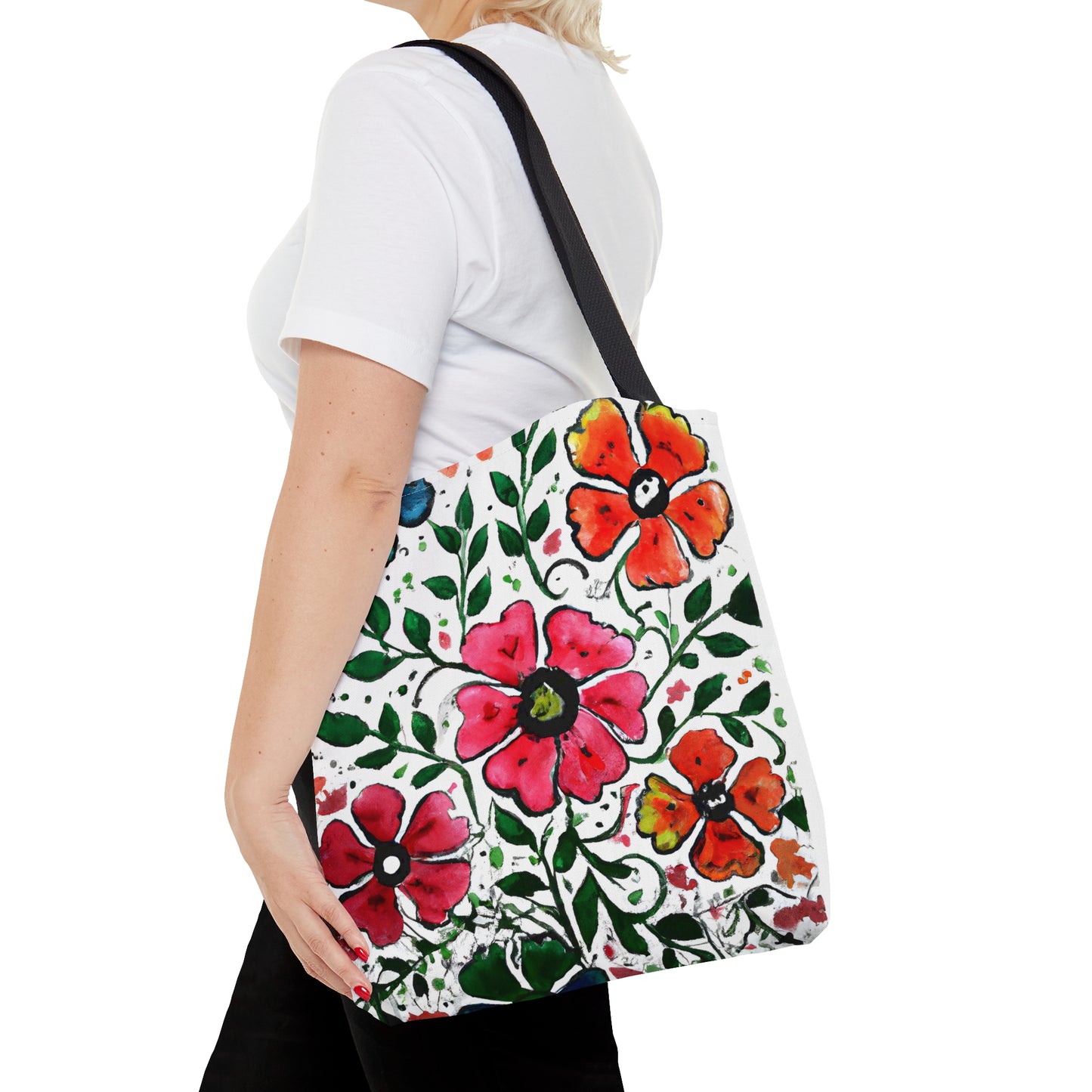 Floral Bliss -Tote Bag