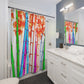 Bamboo Rose -Shower Curtain