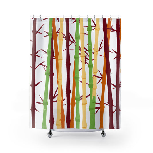 Bamboo Blossom -Shower Curtain