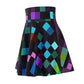 Pixel Perfect - Skater Skirt