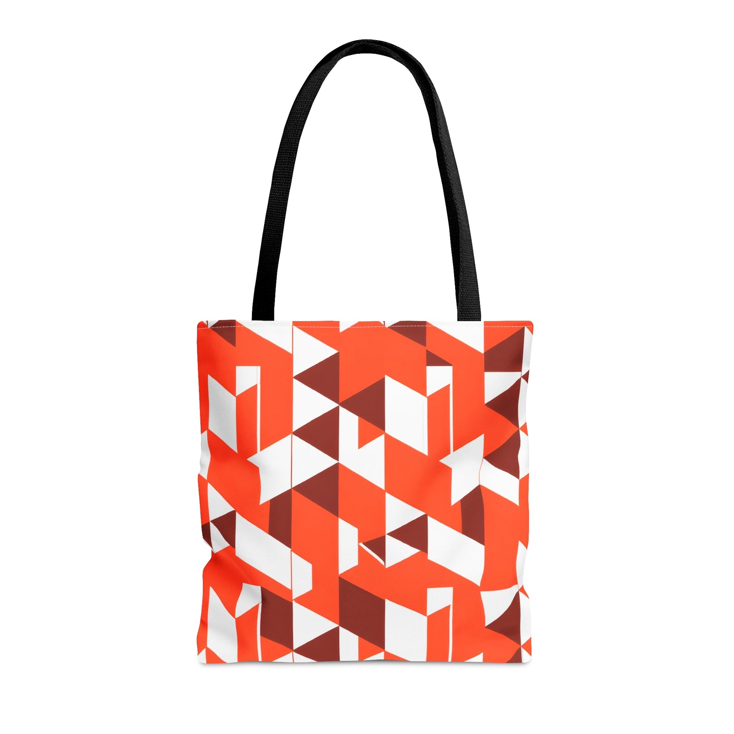 Geometric Orange -Tote Bag